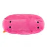Barkin Bag - *Chic Doggie* Pink w/ Scarf Squeaker Dog Toy