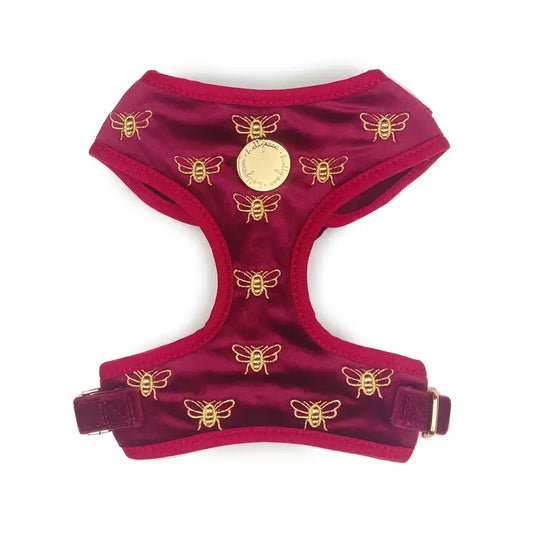 Velvet Dog Harness // Queen Bee