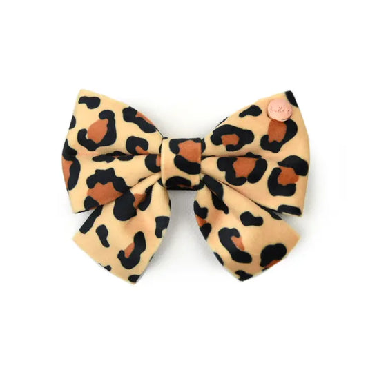 Velvet Dog Sailor Bow Tie // Basic B*tch Leopard